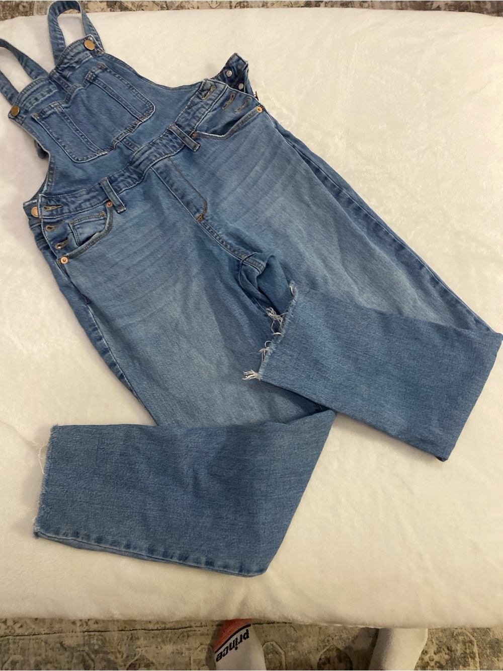 Universal Thread Light Blue Denim Women's Overalls